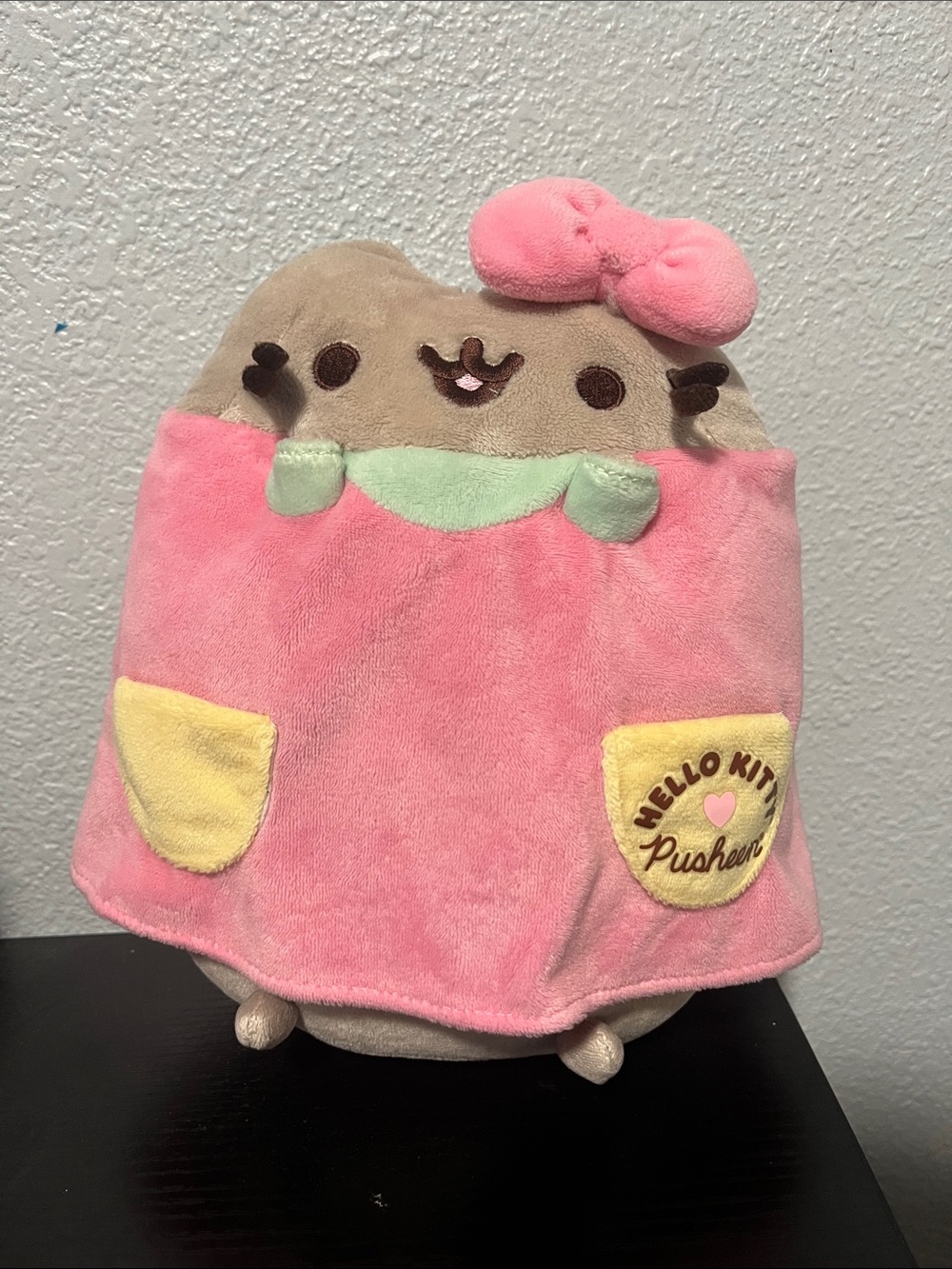Hello Kitty Pusheen Plush in Pink and Tan